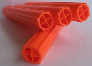 plastic fiberglass snow poles posts markers